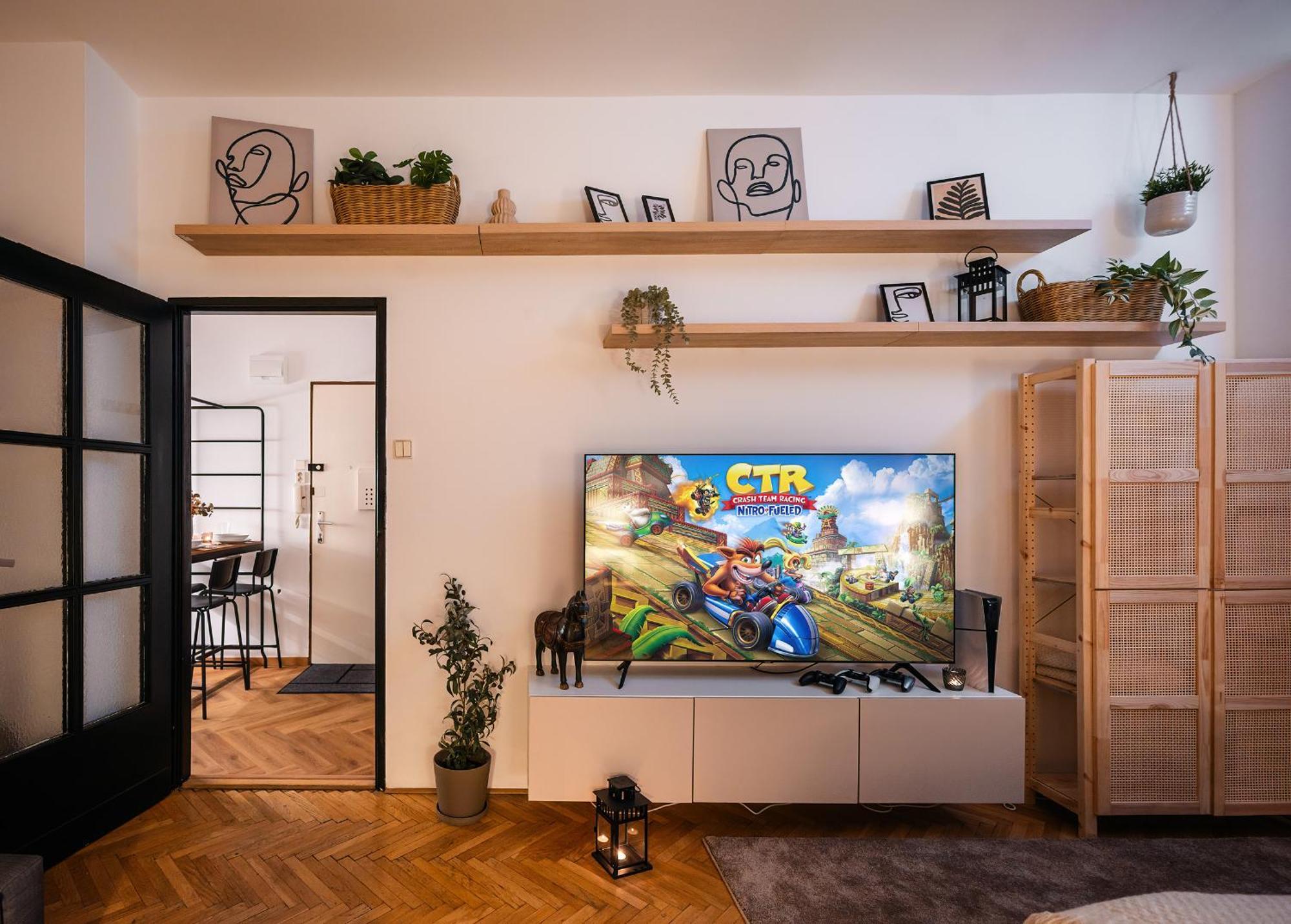 2Br 1,5Bath Chic City Suite Near Wenceslas Square Prag Eksteriør billede